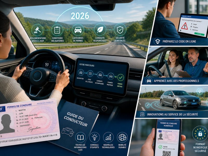 Guide complet du permis de conduire en 2026 : réglementations, conseils et innovations