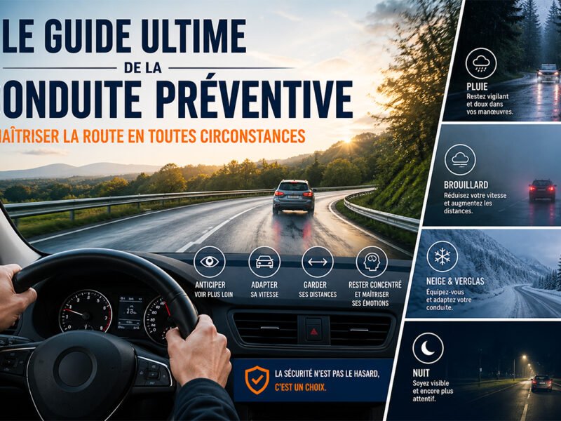 Le Guide Ultime de la Conduite Préventive : Maîtriser la Route en Toutes Circonstances